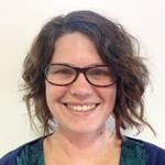 A head shot of Ms Sarah Atkinson