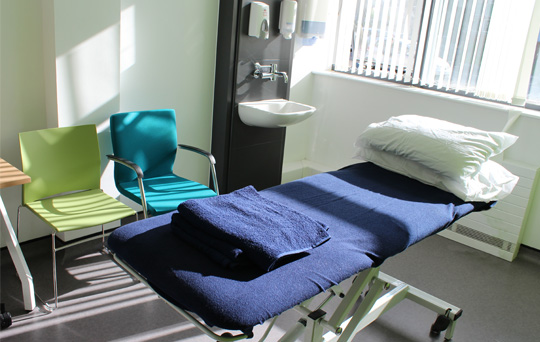 Osteopathy room 