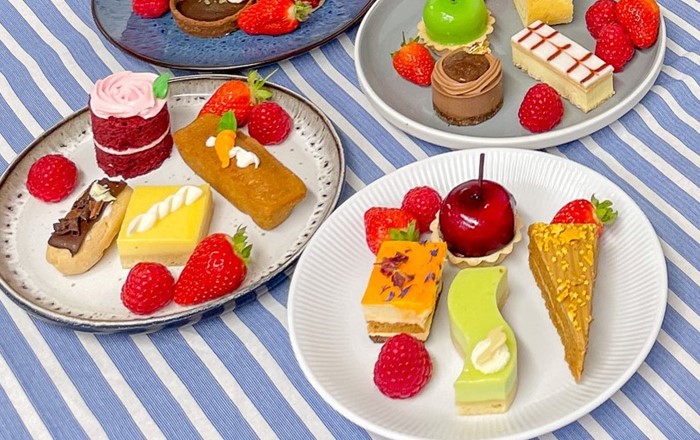 Cakes from La Creme Patisserie. Thanks to the link-up made by the ARCS team at Swansea University, the effluent from La Creme’s factory is now collected and sent to Lux Biotech, where it is used to grow the bacteria at the heart of their products. 