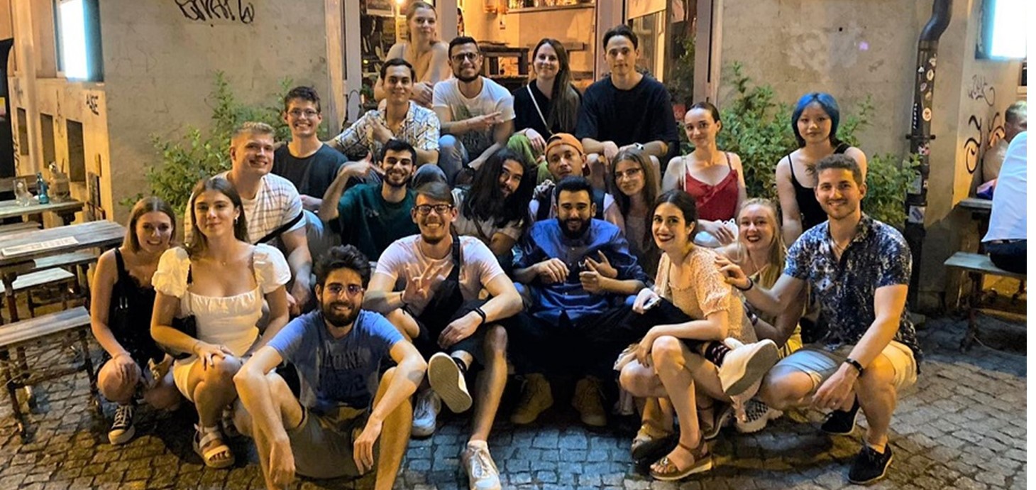 Picture: students of German in Dresden on a summer course. Higher Education enriches and adds value to people’s lives in many ways, not just financially, argues Prof Paul Boyle, such as opportunities to study abroad.